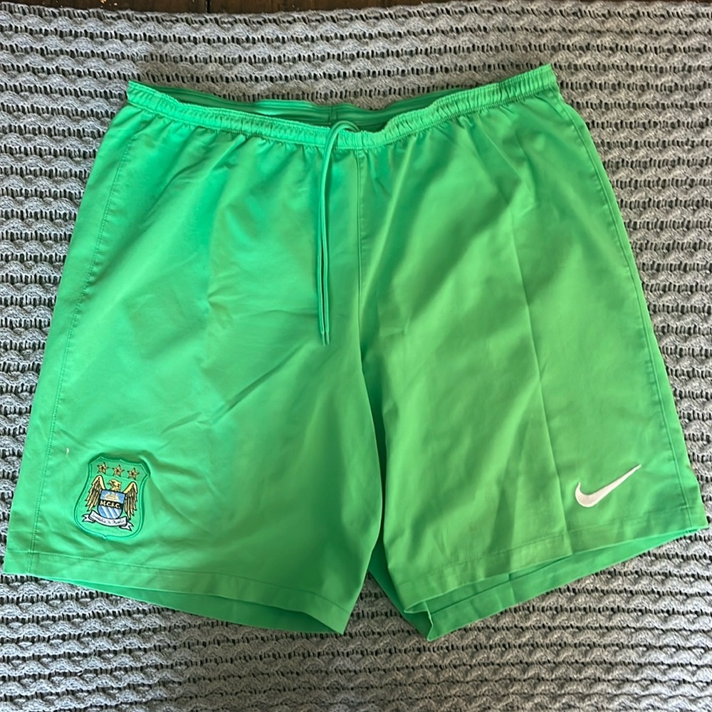 Manchester City soccer shorts